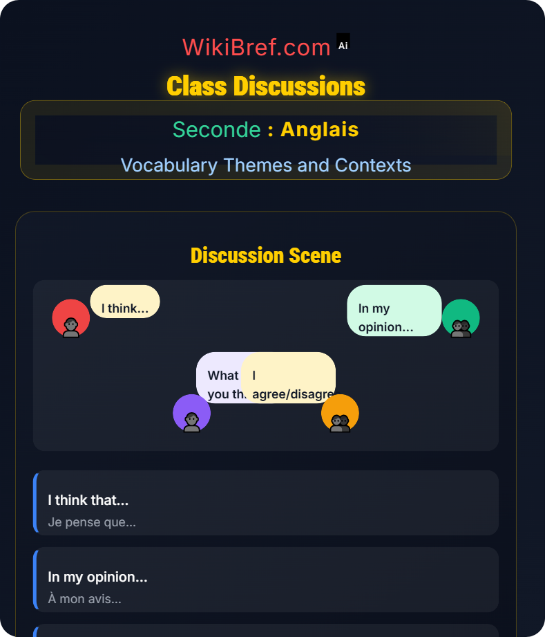 Society, Community and Media Vocabulary Themes and Contexts