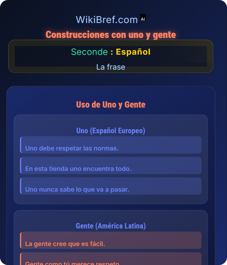 La voz activa vs pasiva y construcciones impersonales La frase