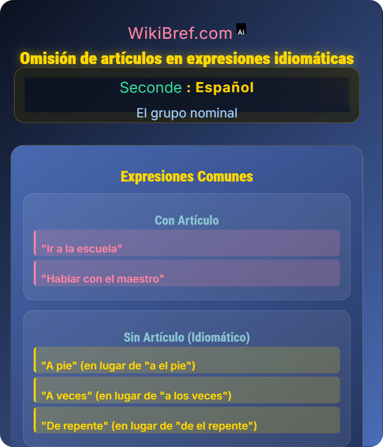 Los artículos El grupo nominal