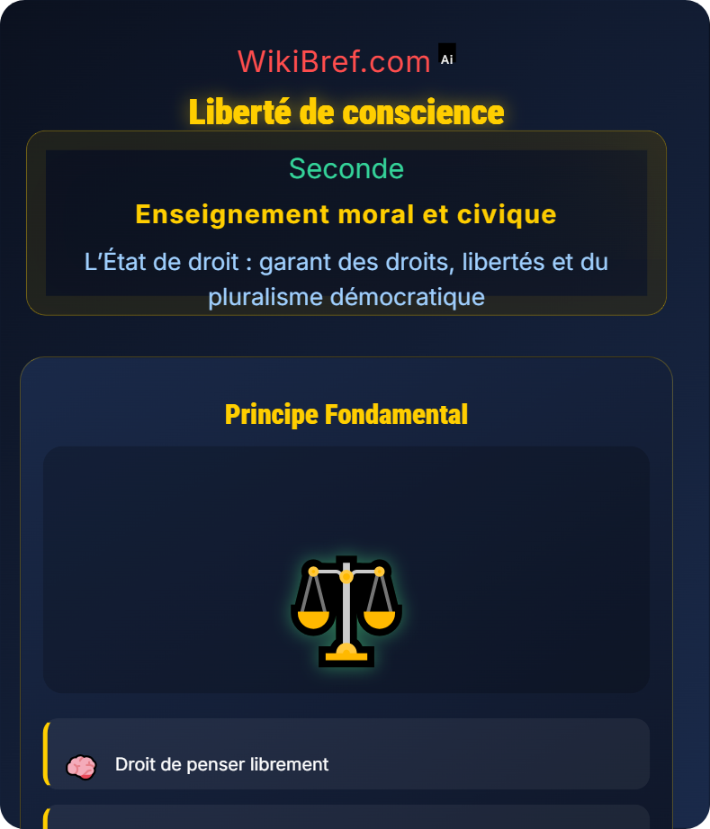 La laïcité en France L’État de droit : garant des droits, libertés et du pluralisme démocratique