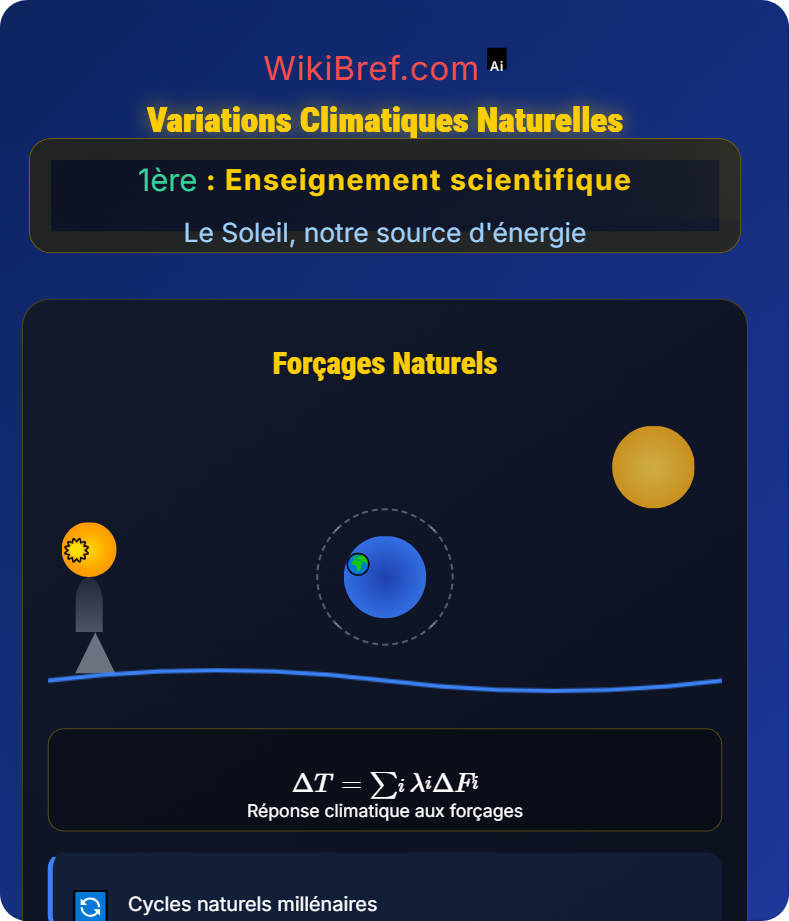 Le bilan radiatif de la Terre Le Soleil, notre source d'énergie