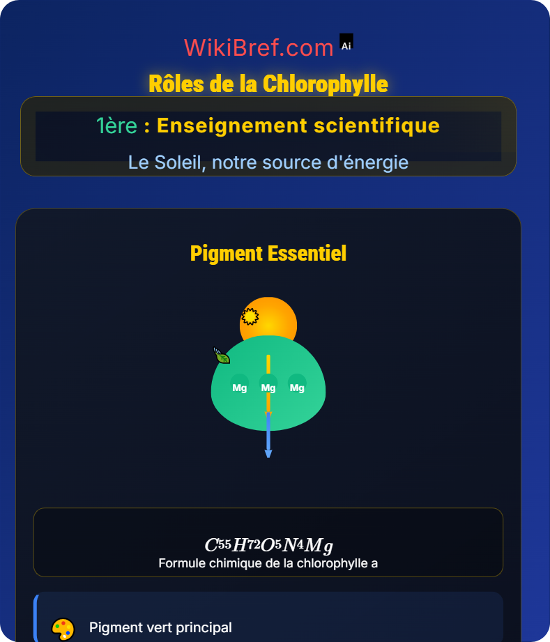 La photosynthèse : conversion de l'énergie solaire Le Soleil, notre source d'énergie