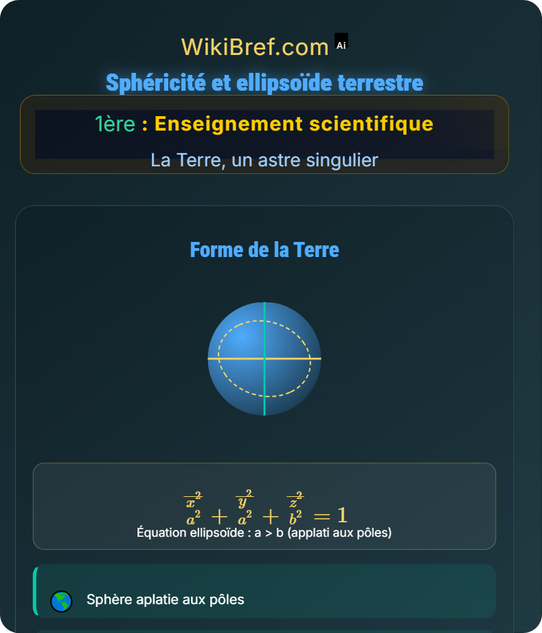 La forme de la Terre La Terre, un astre singulier