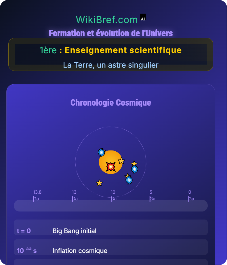La Terre dans l'Univers La Terre, un astre singulier
