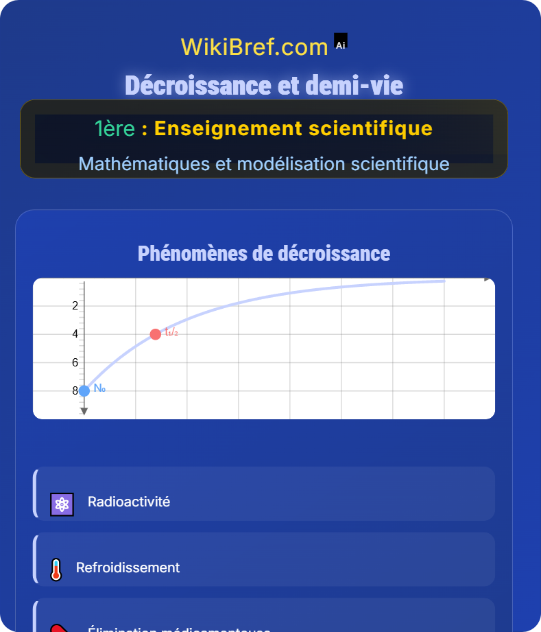 Modèles exponentiels et suites géométriques Mathématiques et modélisation scientifique