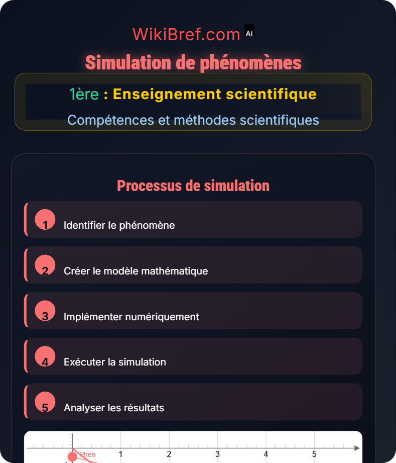 Modélisation scientifique Compétences et méthodes scientifiques