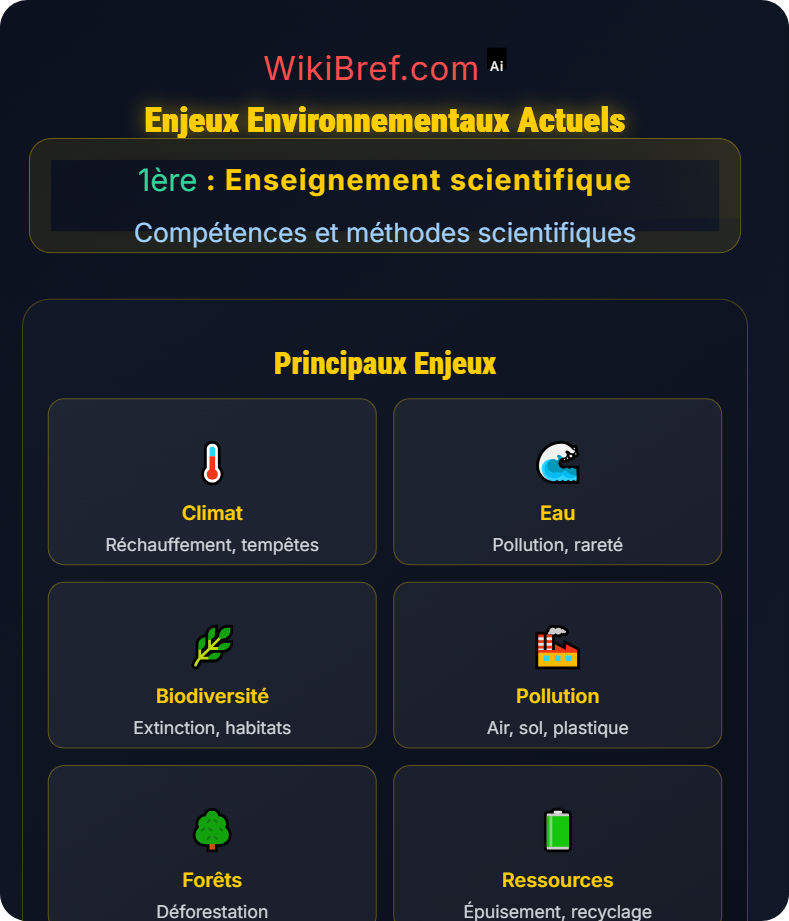 Histoire et impacts des sciences Compétences et méthodes scientifiques