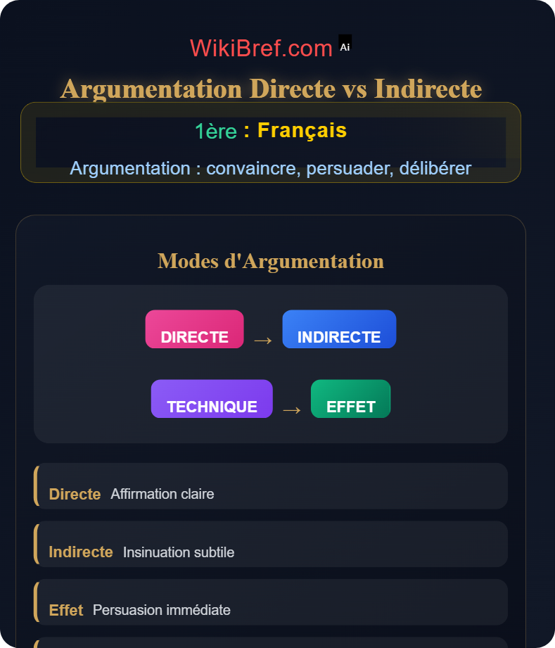 Les registres de l’argumentation Argumentation : convaincre, persuader, délibérer