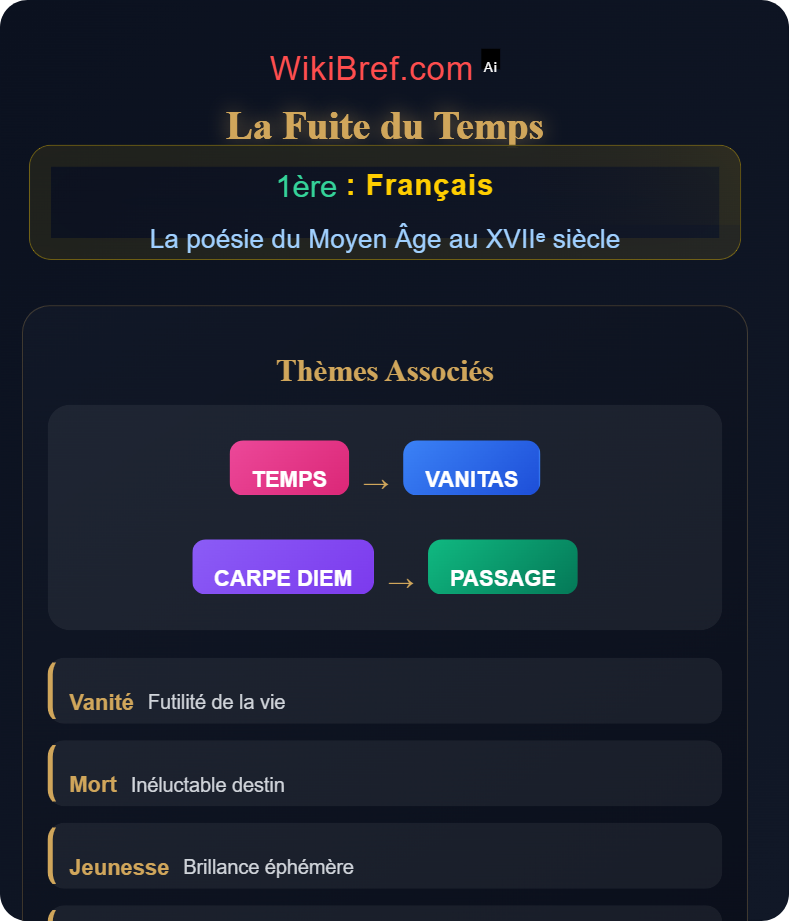 Thèmes majeurs de la poésie La poésie du Moyen Âge au XVIIᵉ siècle