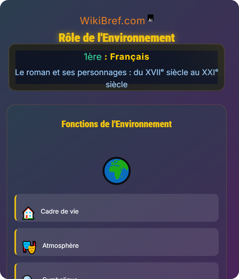 Le personnage de roman : fonctions et types Le roman et ses personnages : du XVIIᵉ siècle au XXIᵉ siècle