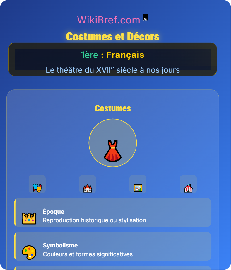 Représentation et mise en scène Le théâtre du XVIIᵉ siècle à nos jours