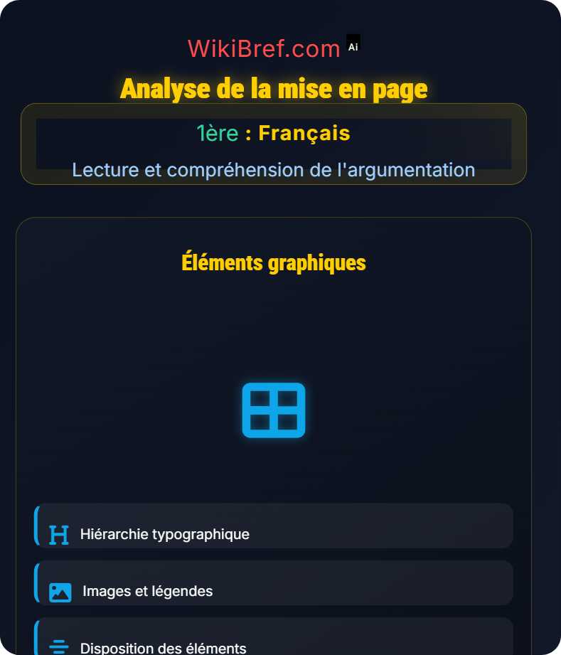 La presse et les médias Lecture et compréhension de l'argumentation