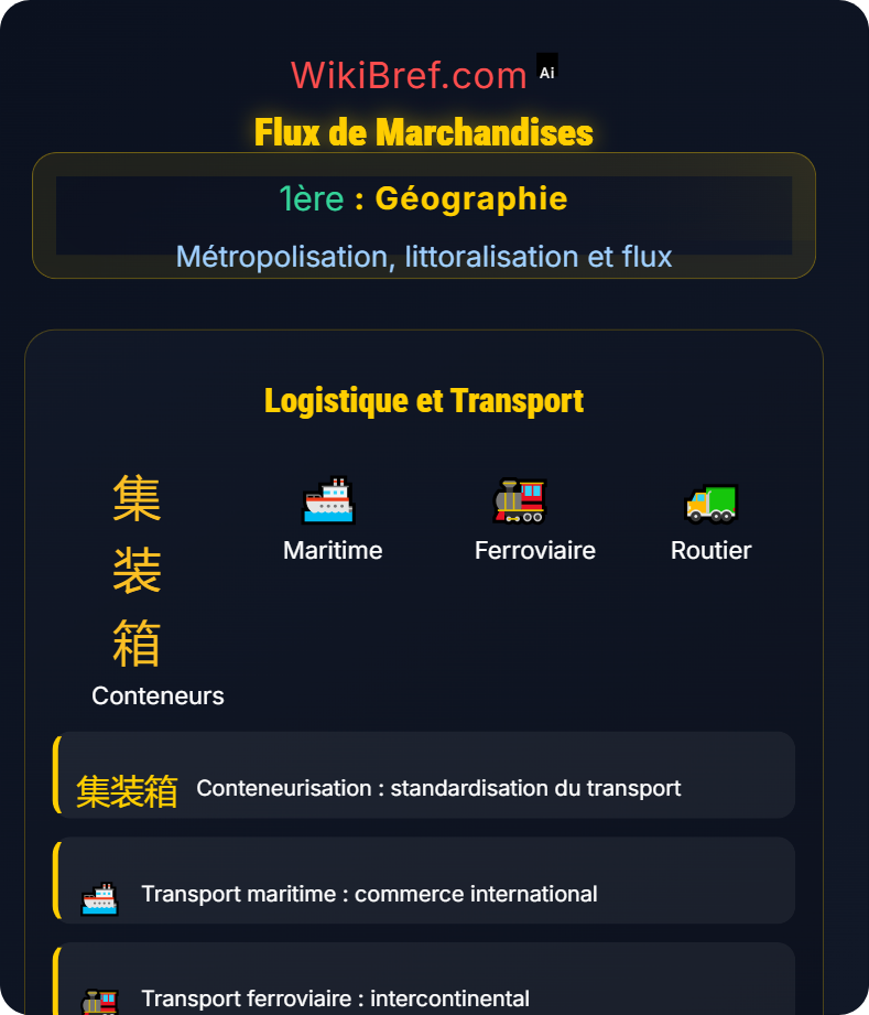 Flux et interdépendances territoriales Métropolisation, littoralisation et flux