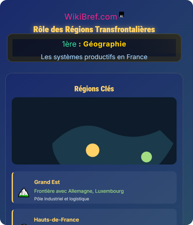 France et intégration européenne Les systèmes productifs en France