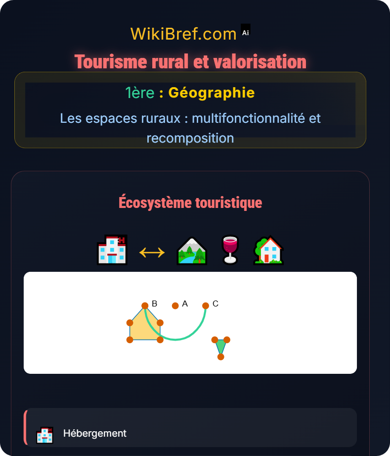 Espaces ruraux français et politiques territoriales Les espaces ruraux : multifonctionnalité et recomposition