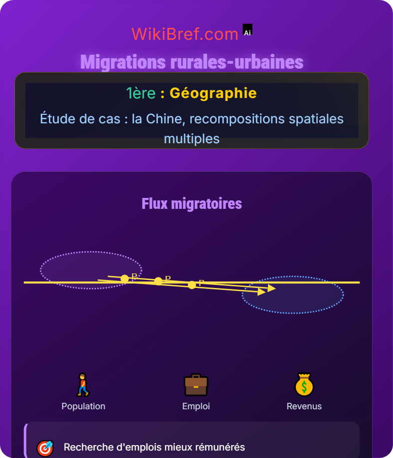 Espaces ruraux : continuité et fragmentation Étude de cas : la Chine, recompositions spatiales multiples