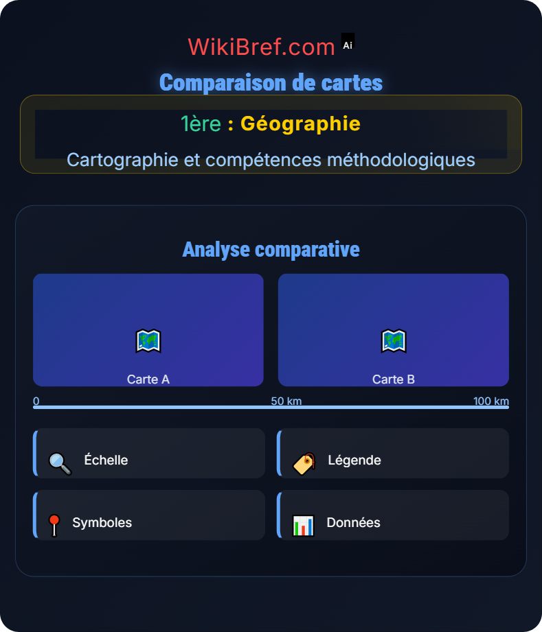 Lire des cartes et croquis Cartographie et compétences méthodologiques