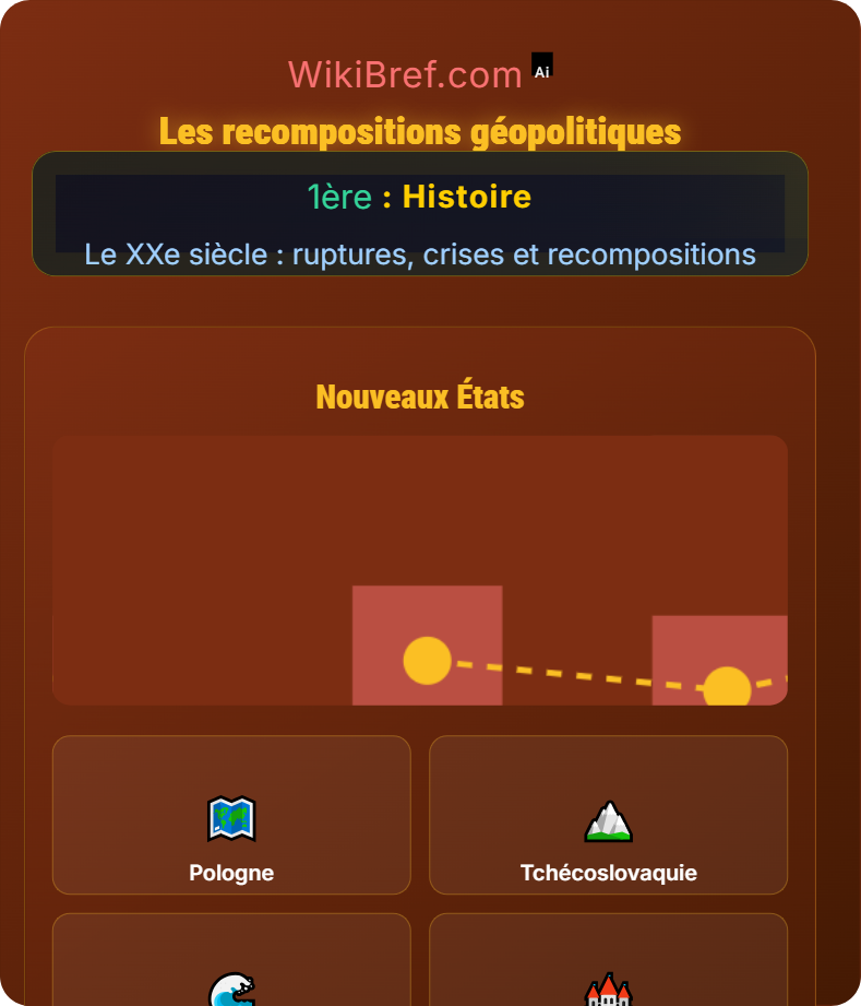 L’entre-deux-guerres : crises et réorganisations Le XXe siècle : ruptures, crises et recompositions