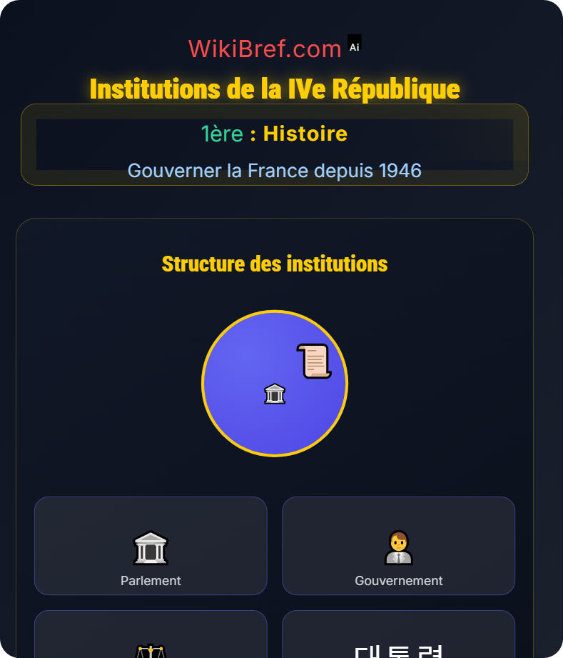 La Quatrième République (1946–1958) Gouverner la France depuis 1946
