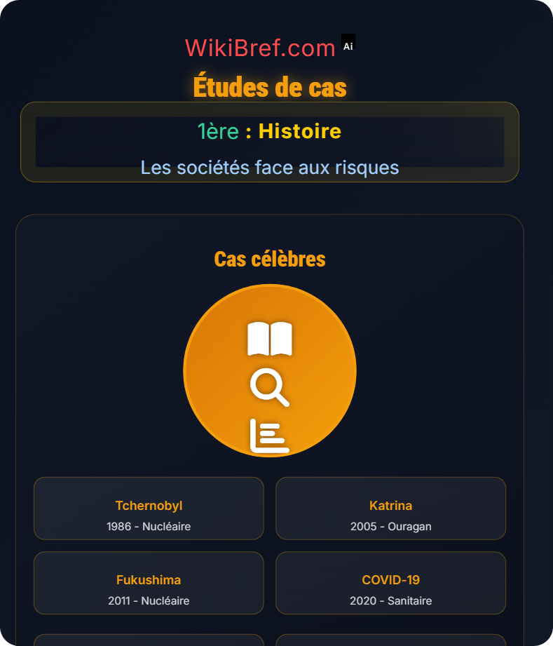 Gestion des risques Les sociétés face aux risques