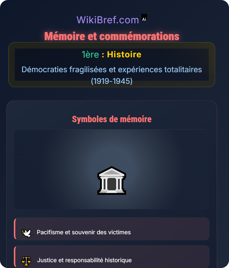 Génocide et conséquences Démocraties fragilisées et expériences totalitaires (1919-1945)