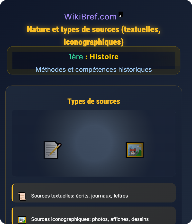 Lire une source historique Méthodes et compétences historiques