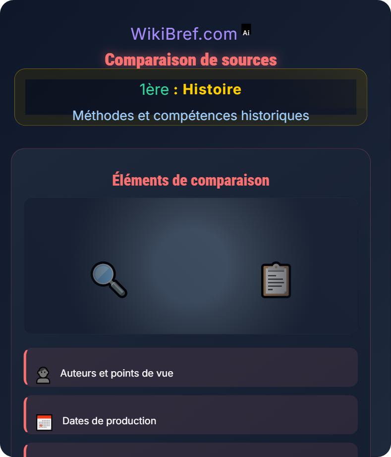 Lire une source historique Méthodes et compétences historiques