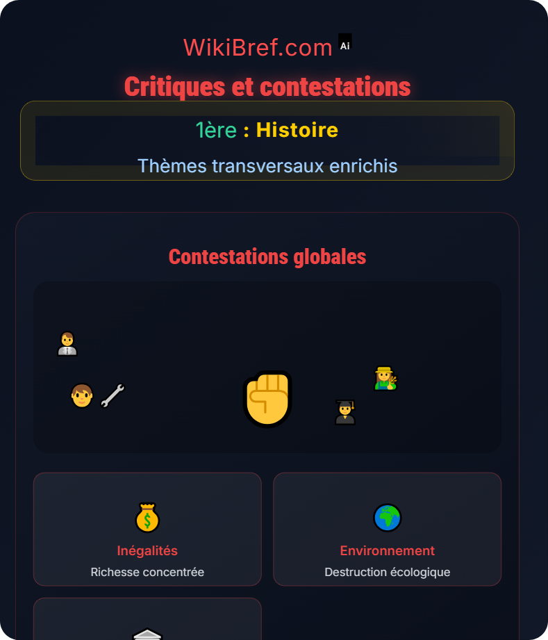 Mondialisation Thèmes transversaux enrichis