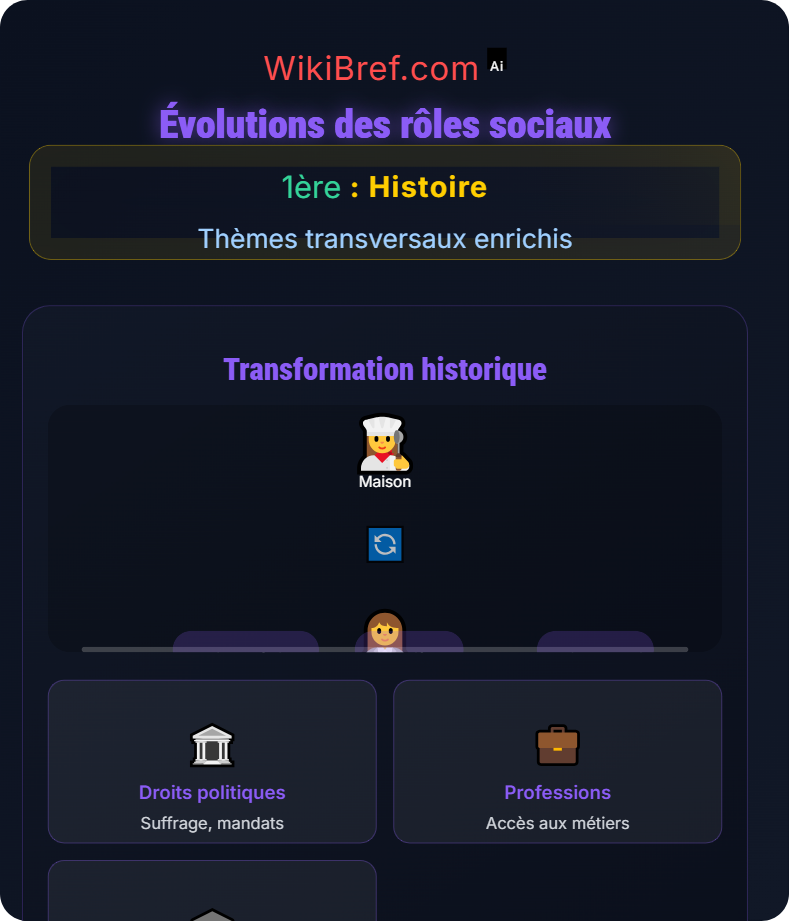 Genre et histoire Thèmes transversaux enrichis