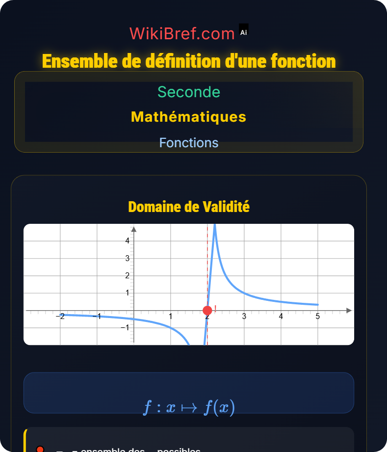 Notion de fonction Fonctions