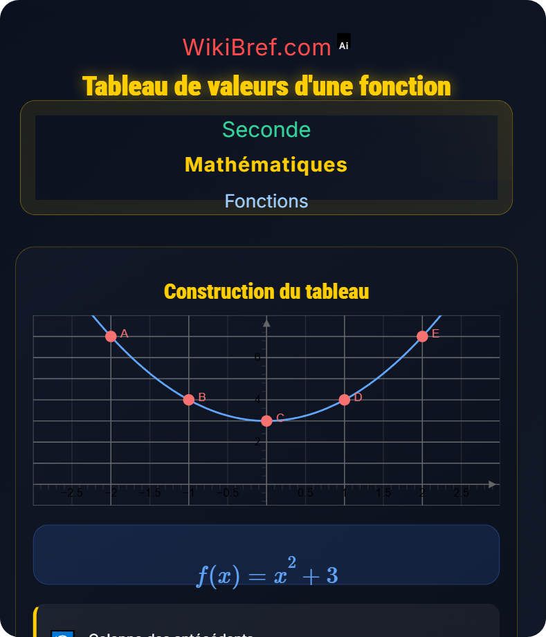 Notion de fonction Fonctions