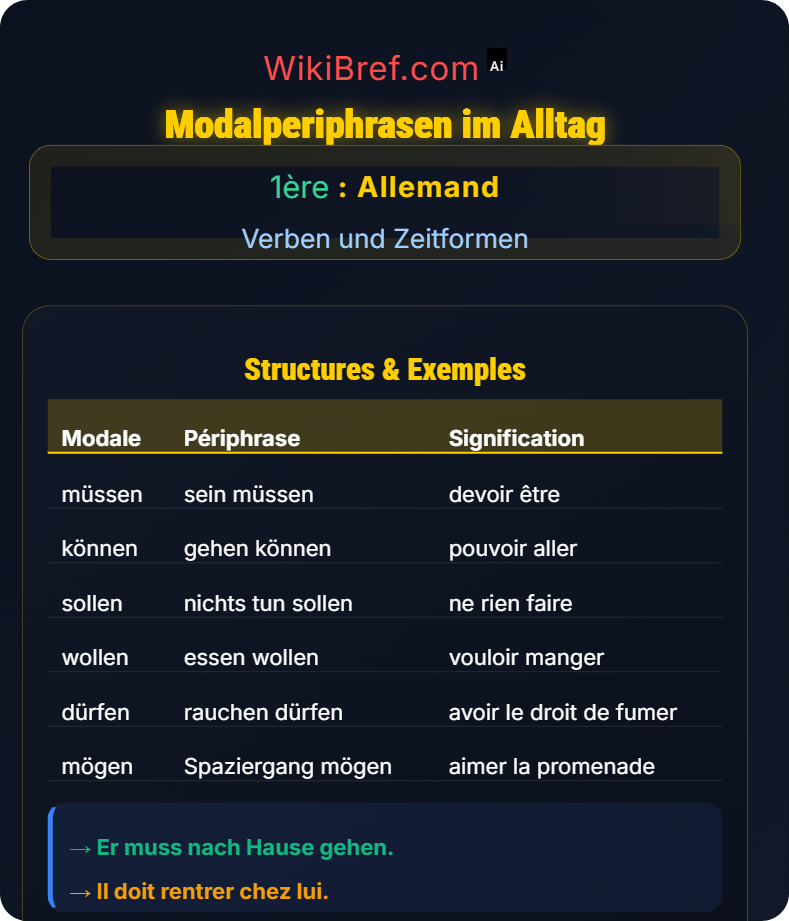 Periphrasen und komplexe Konstruktionen Verben und Zeitformen