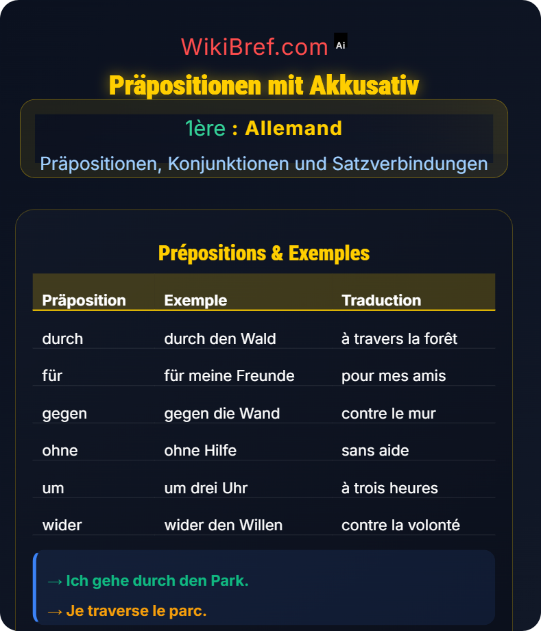 Präpositionen und Fälle Präpositionen, Konjunktionen und Satzverbindungen