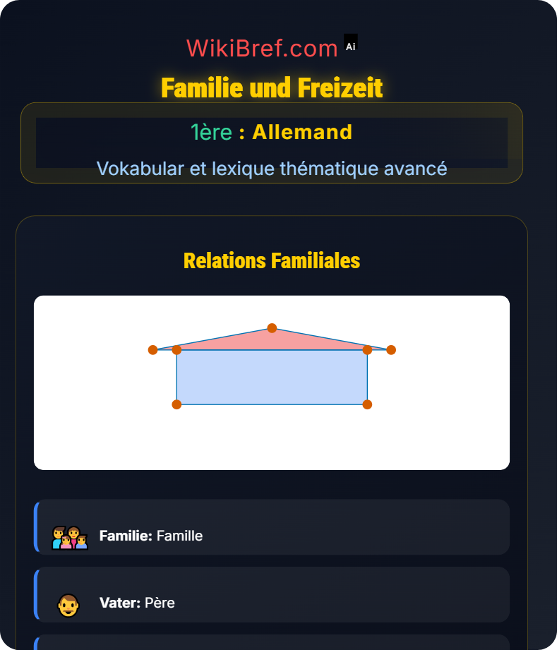 Gesellschaft und Alltag Vokabular et lexique thématique avancé