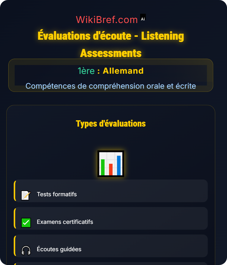 Compréhension orale Compétences de compréhension orale et écrite