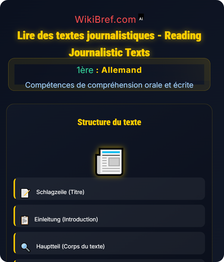 Compréhension écrite Compétences de compréhension orale et écrite