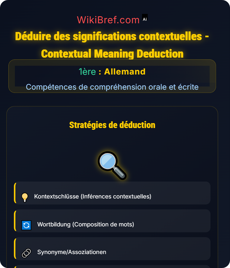 Compréhension écrite Compétences de compréhension orale et écrite