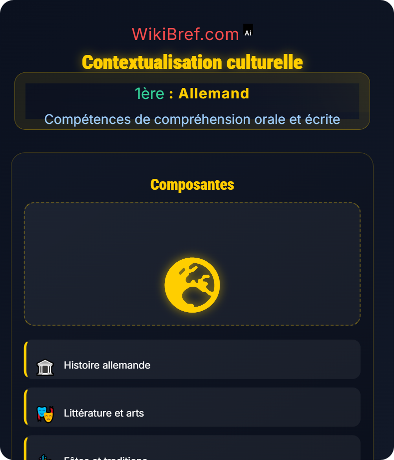 Vocabulaire contextuel Compétences de compréhension orale et écrite