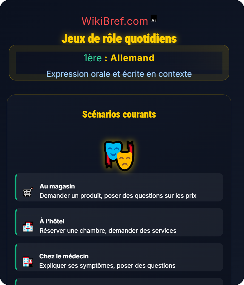 Production orale Expression orale et écrite en contexte