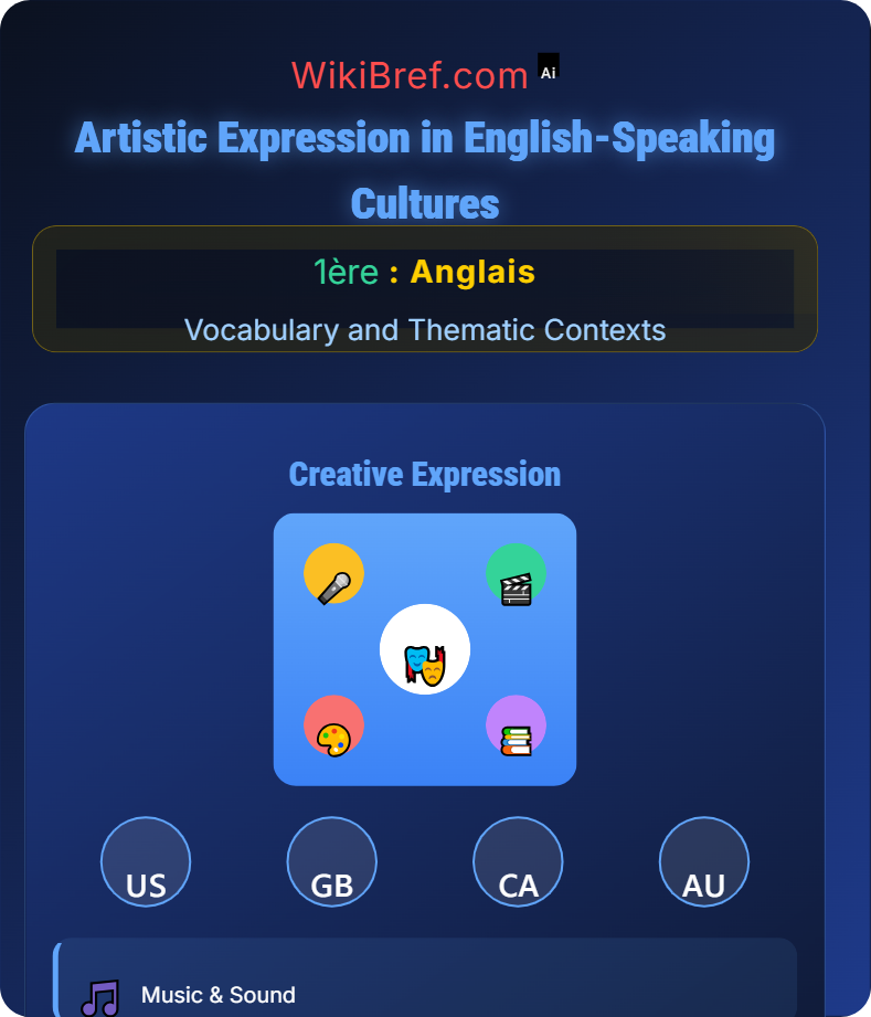 Art, Culture and Power Vocabulary and Thematic Contexts