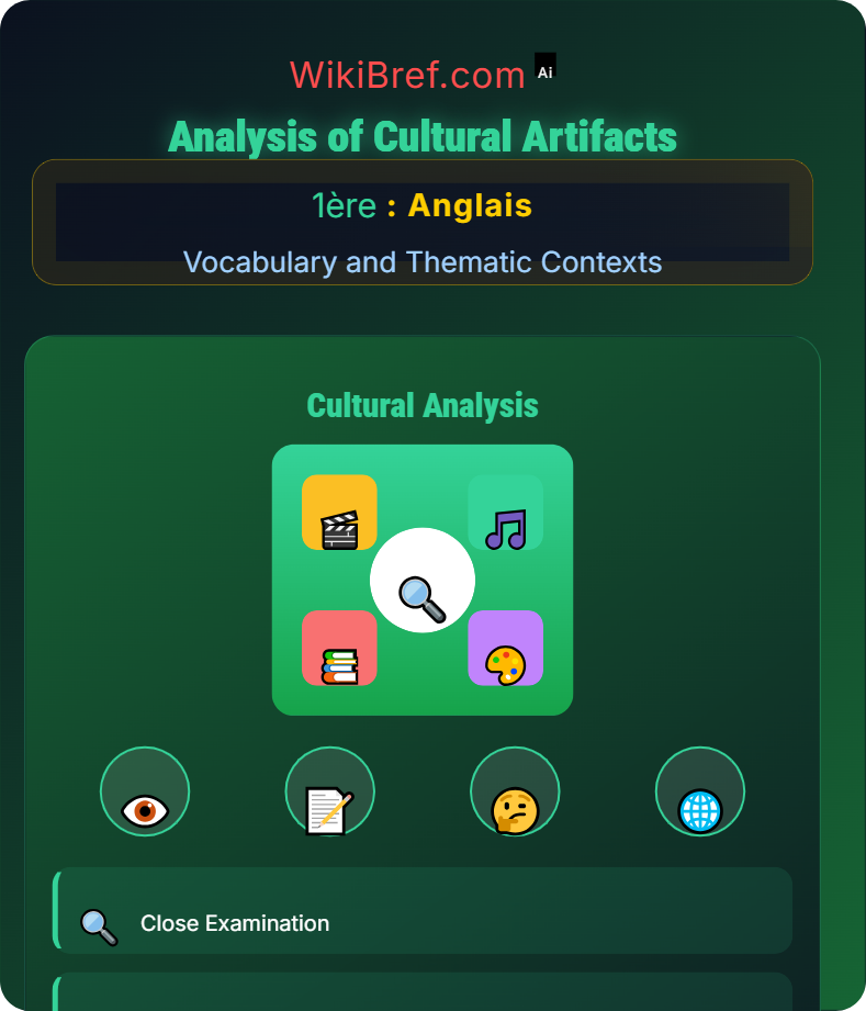 Art, Culture and Power Vocabulary and Thematic Contexts