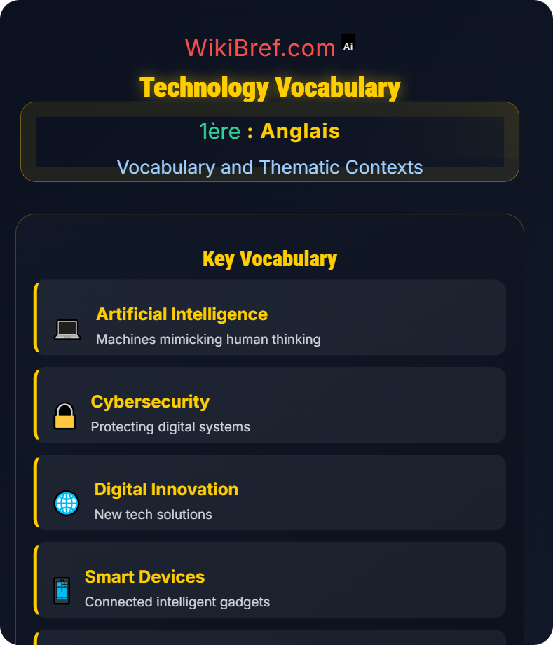 Innovation and Responsibility Vocabulary and Thematic Contexts