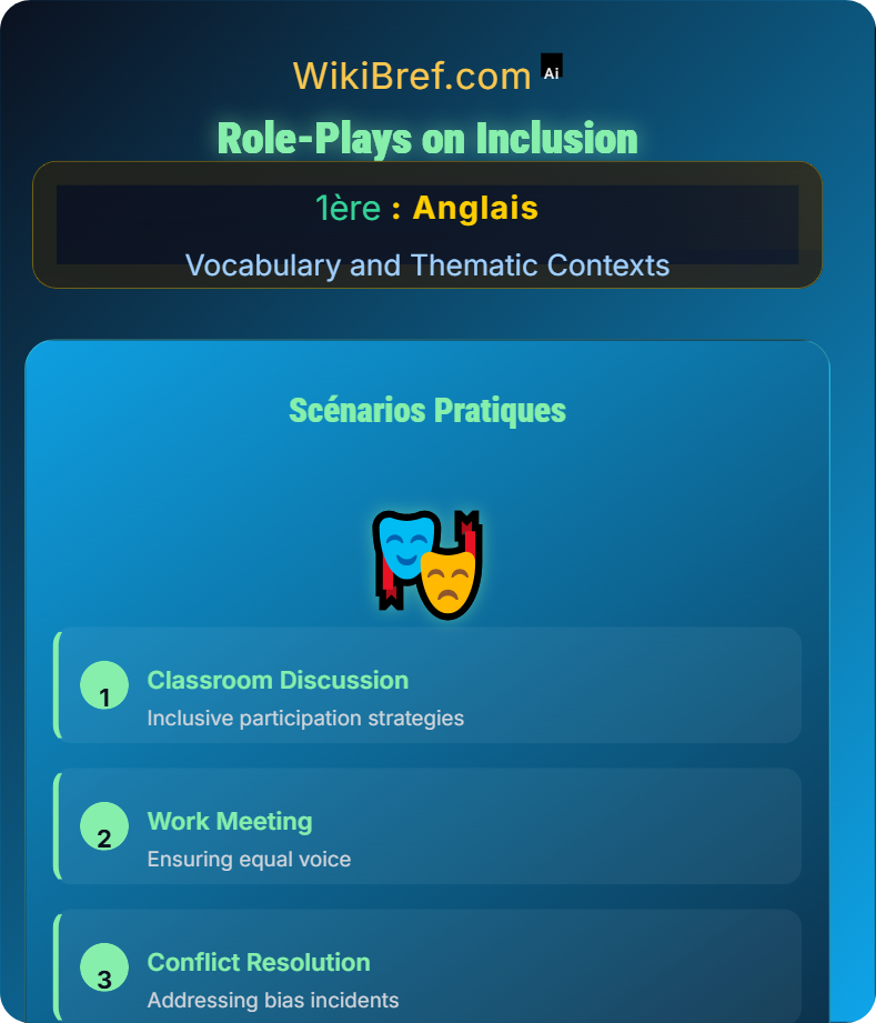 Diversity and Inclusion Vocabulary and Thematic Contexts