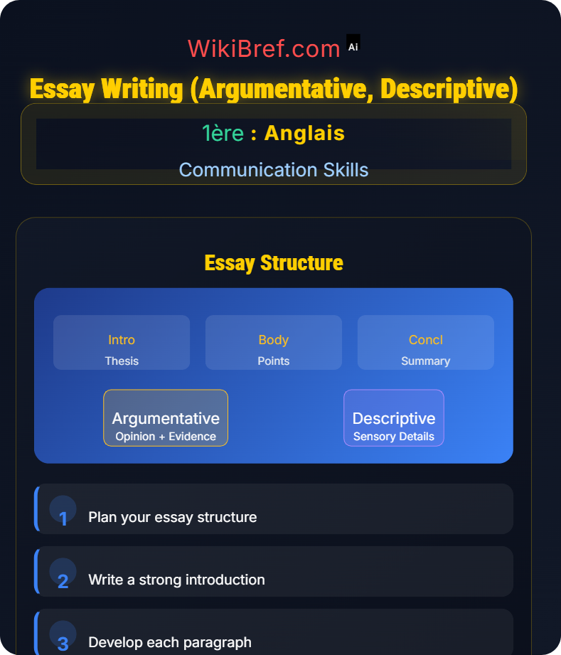 Written Production Communication Skills