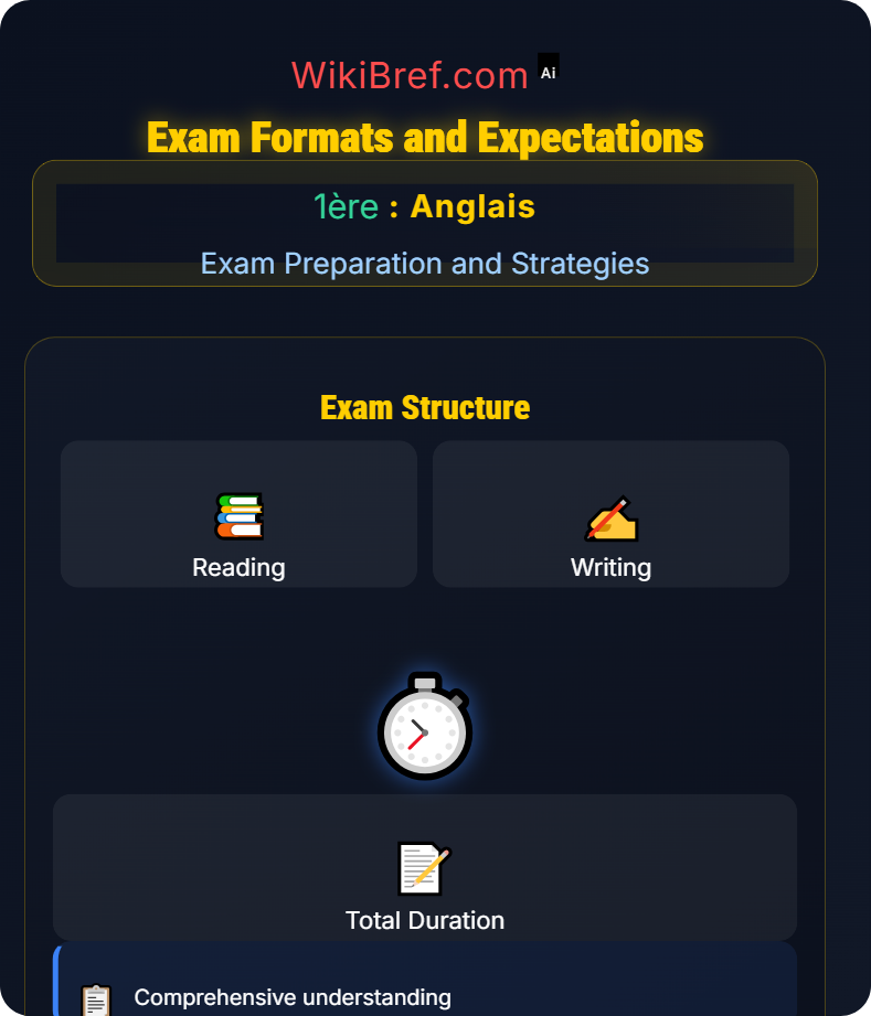 Baccalauréat English Skills Exam Preparation and Strategies