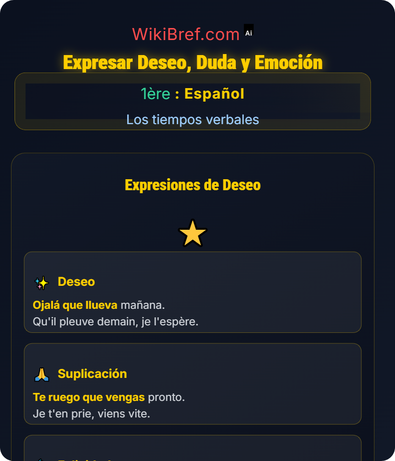 El subjuntivo presente y pasado Los tiempos verbales