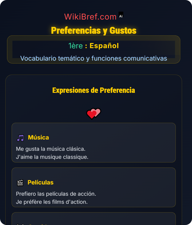 Identidad y relaciones personales Vocabulario temático y funciones comunicativas