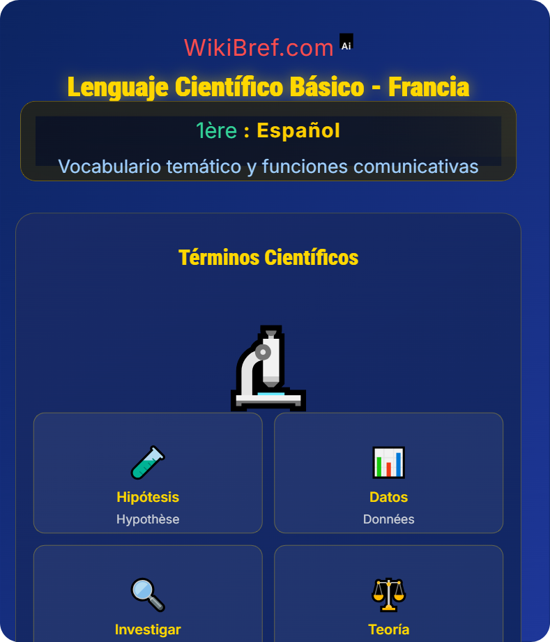 Ciencia, innovación y ética Vocabulario temático y funciones comunicativas