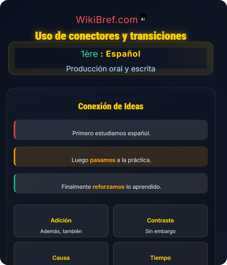 Producción escrita Producción oral y escrita