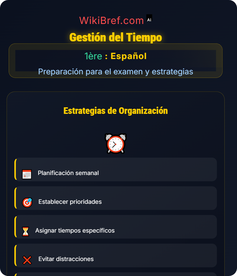 Estrategias para el bac Preparación para el examen y estrategias